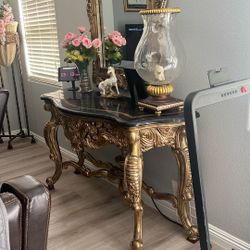 Console Table With Mirror