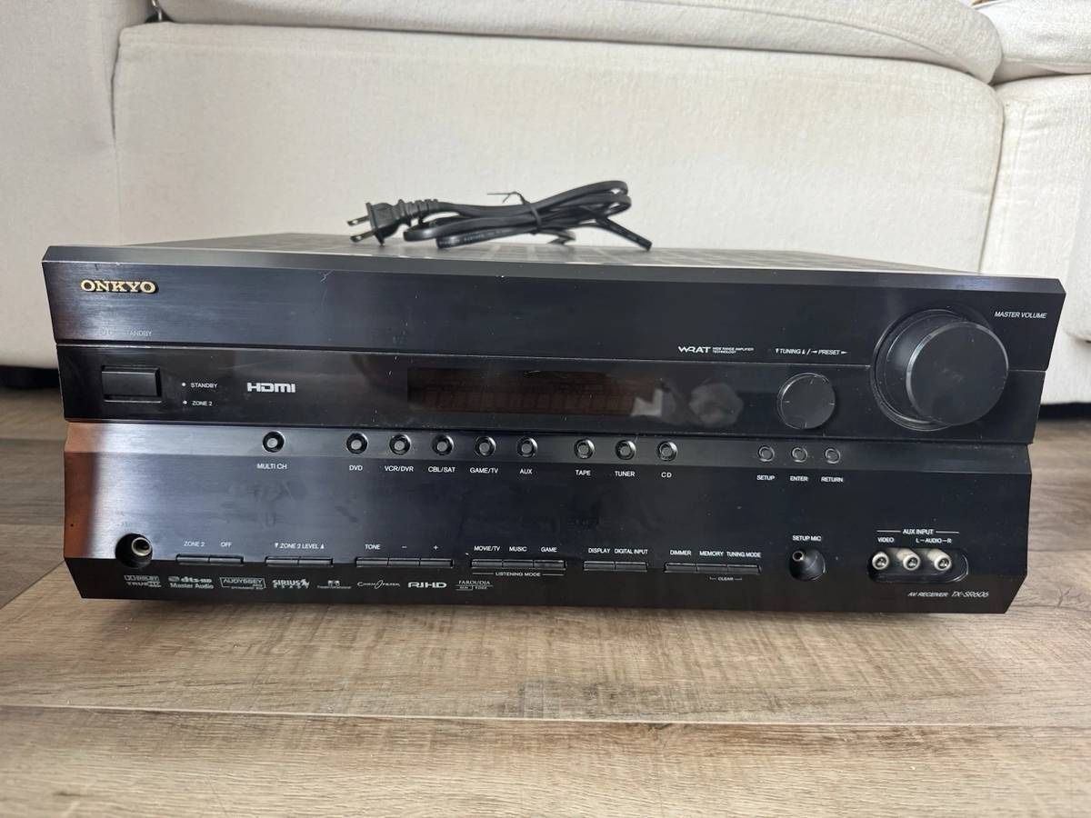 └➤➤➤ Onkyo | Model: TX-SR606 | AV Receiver | 7.1 Channel | 210 Watts -