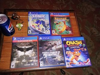 PS4 games, like new condition