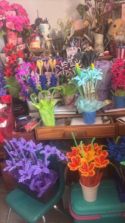 Flores de limpia pipa