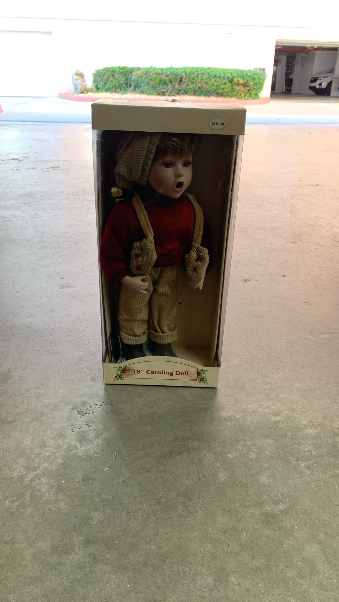 Porcelain Collectible Doll: