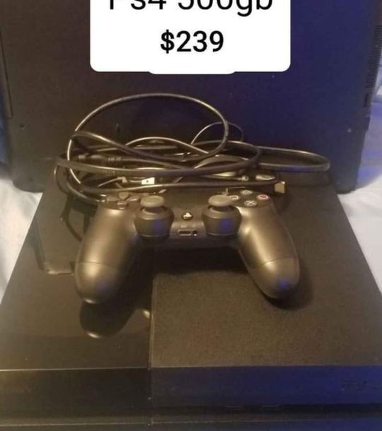 Ps4 500gb . 1 week refund. Games cost extra. Price FIRM.