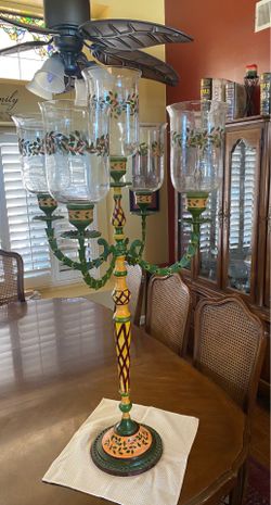 Cast Iron Candelabra