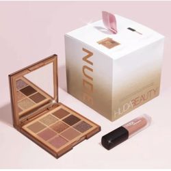 HUDA NUDE EYESHADOW PLUS LIQUID MATTE LIP COLOR