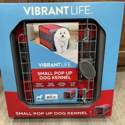 Vibrant Life Small Pop Up Pet Kennel. 