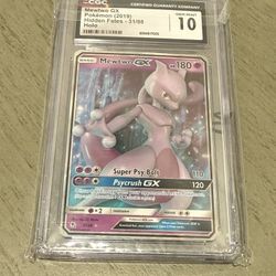 Mewtwo GX #31 CGC 10 Pokemon 