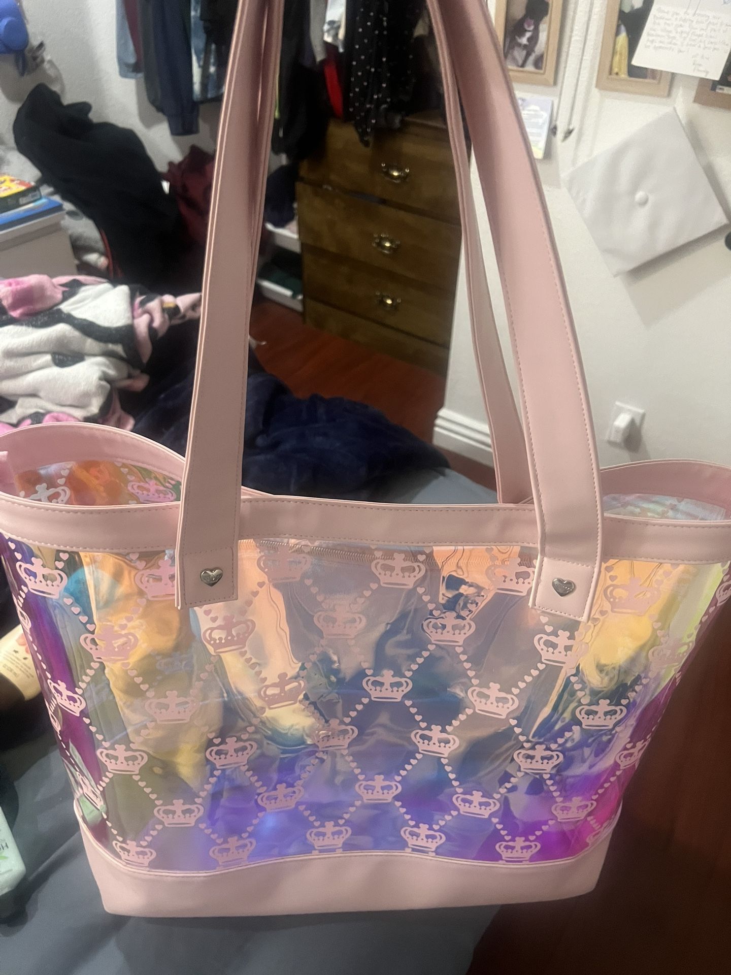 pink juicy couture tote bag