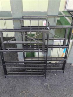 Full Size Foldable Metal Bed Frame
