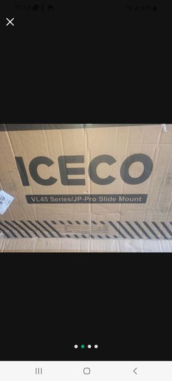 Iceco VL45 slide fridge
