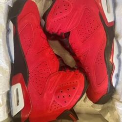 Jordan 6 Red Brand New Size 10 $220 
