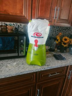 Margaritas and slushie machine . For the summer
