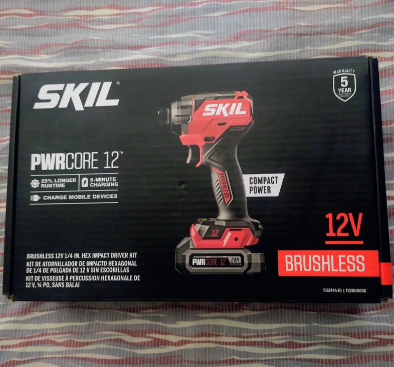 SKIL Compact Brushless Impact Driver Kit