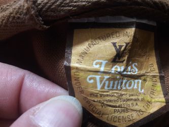 vintage louis vuitton label