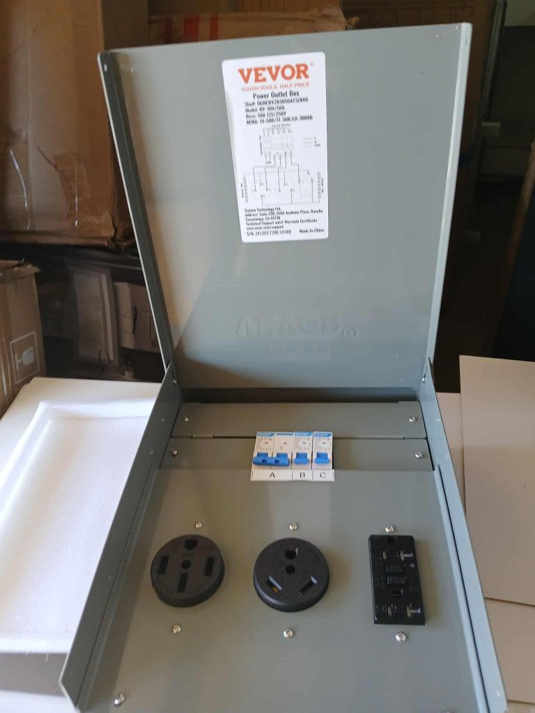 New Rv Electrical Outlet 