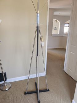 Modern Heavy-Duty Metal Coat Rack Stand