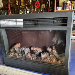 Free Standing Electric Fireplace