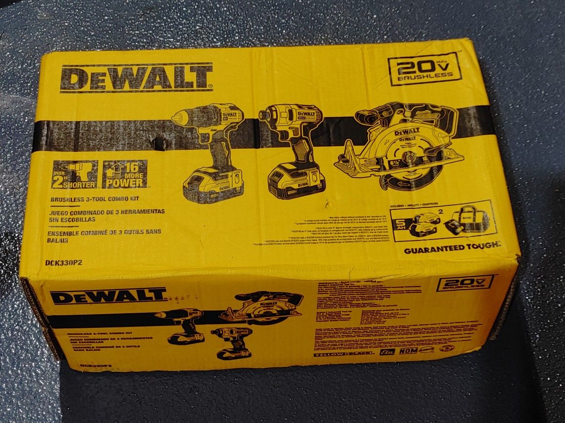 Dewalt 3 Piece Tool Set