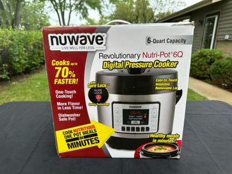 Nuwave digital pressure cooker
