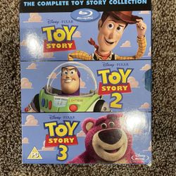 Toy Story 1,2 & 3