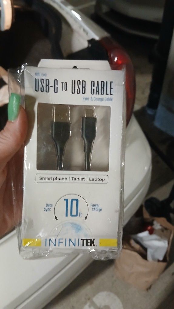 10 Ft USB -c To USB Cable