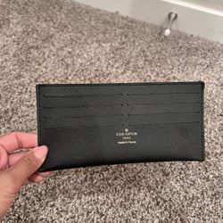 Black LV Card Case