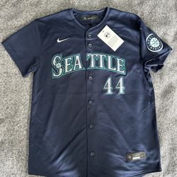 Nike Boys Large 14/16 Mariners Julio Jersey