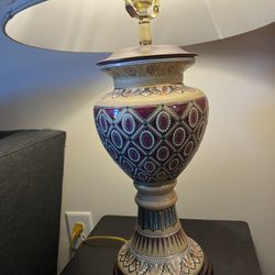 Vintage Porcelain Lamp 