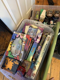 Empty Vintage Pokemon Box, Lots Of Promos Still Inside