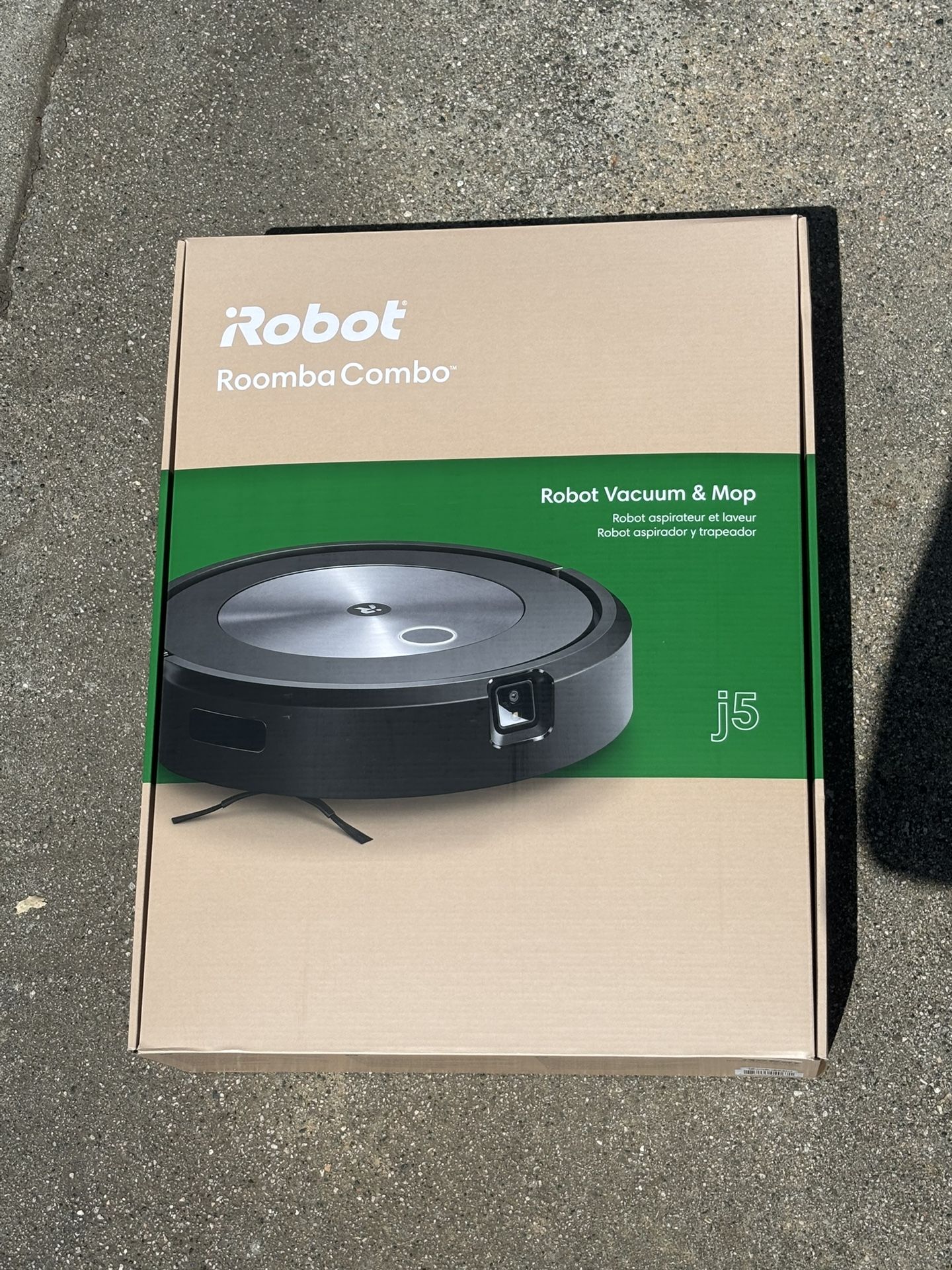 iRobot Roomba Combo j5 Vacuum & Mop – Smart Cleaner Vacuum For Pet Hair & Hard Floors