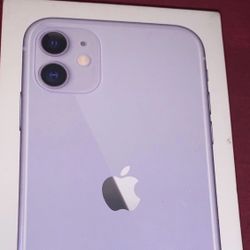 Apple iPhone 11 Purple New Sealed Box Unlocked With Charger & Headphones New Case & Screen Protector