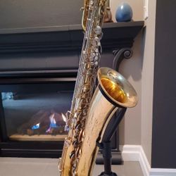 Vintage 1957 Buescher Aristocrat Baritone Saxophone