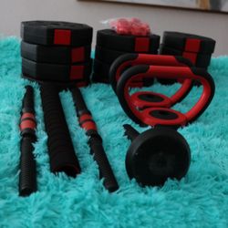 Gym Weights Dumbbell Body Building Free Weight Set 