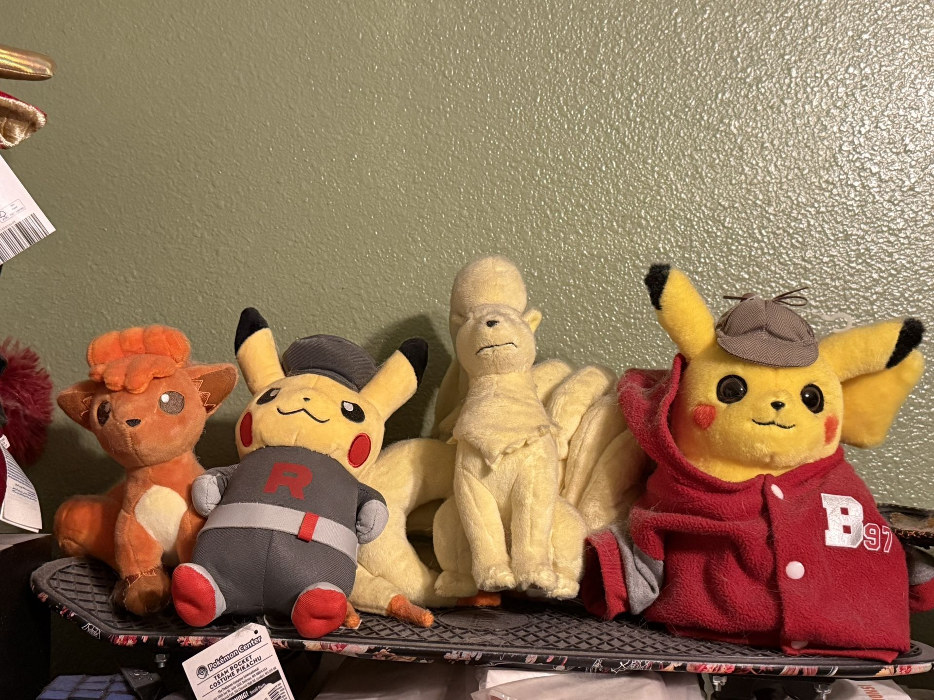 Pokemon Center Authentic Plushies