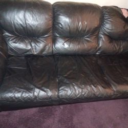 Leather Sofa 