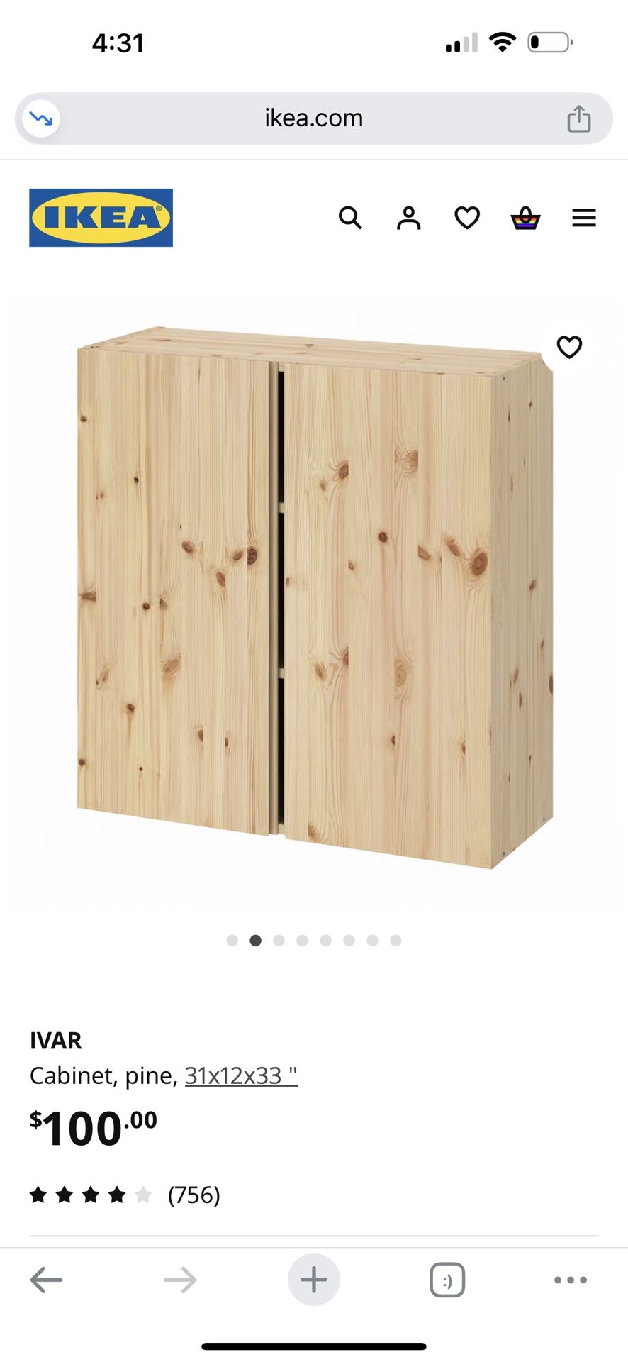 IKEA Ivar Set Of Two