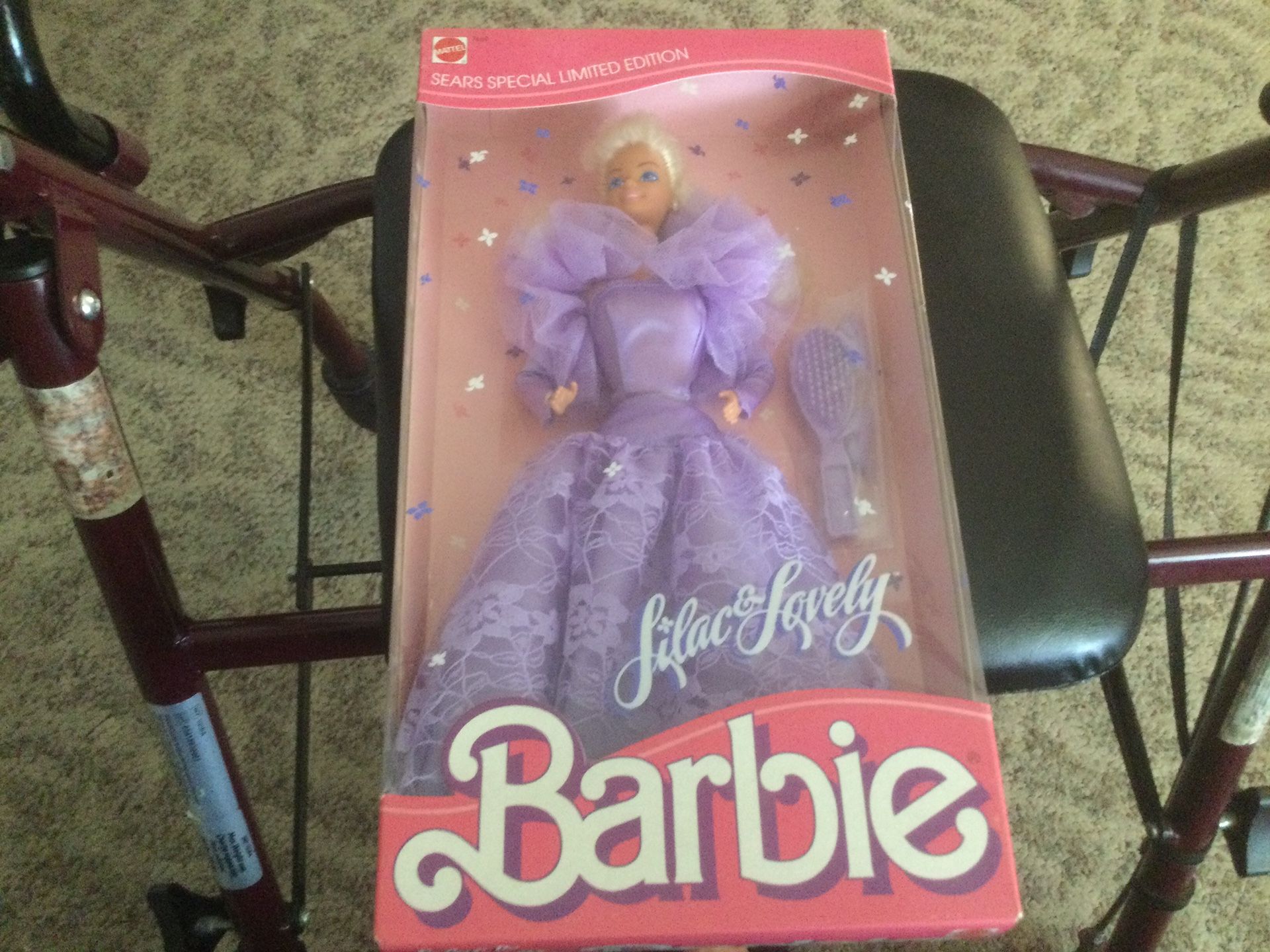 Lilac And lovely Barbie Doll