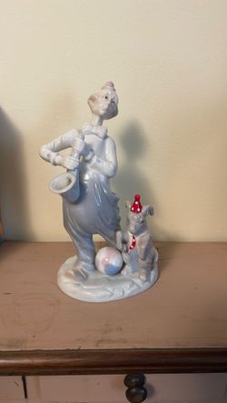 Vintage Clown Goat Beach Ball Figurine