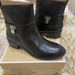 Michael Kors Ryan Ankle Boot Leather