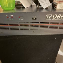 EV Q66 Professional Amplifier 
