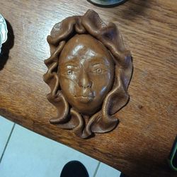 Handmade Leather Ladies Face