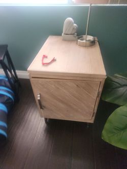 Side table or storage or nightstand
