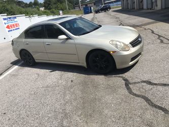 Infinity g35x rum and drives