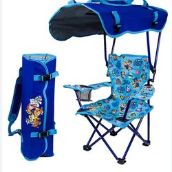 Kids paw patrol canopy lounge chair


