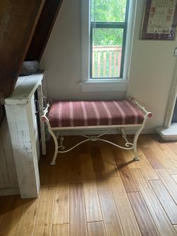 Vintage Bohemian bench