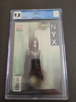 NYX Comic book #3 first appearance of x-23