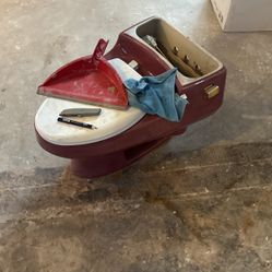 Light Pink, One Piece RARE Toilet— Free 