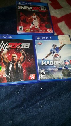 2k16 ps4 games