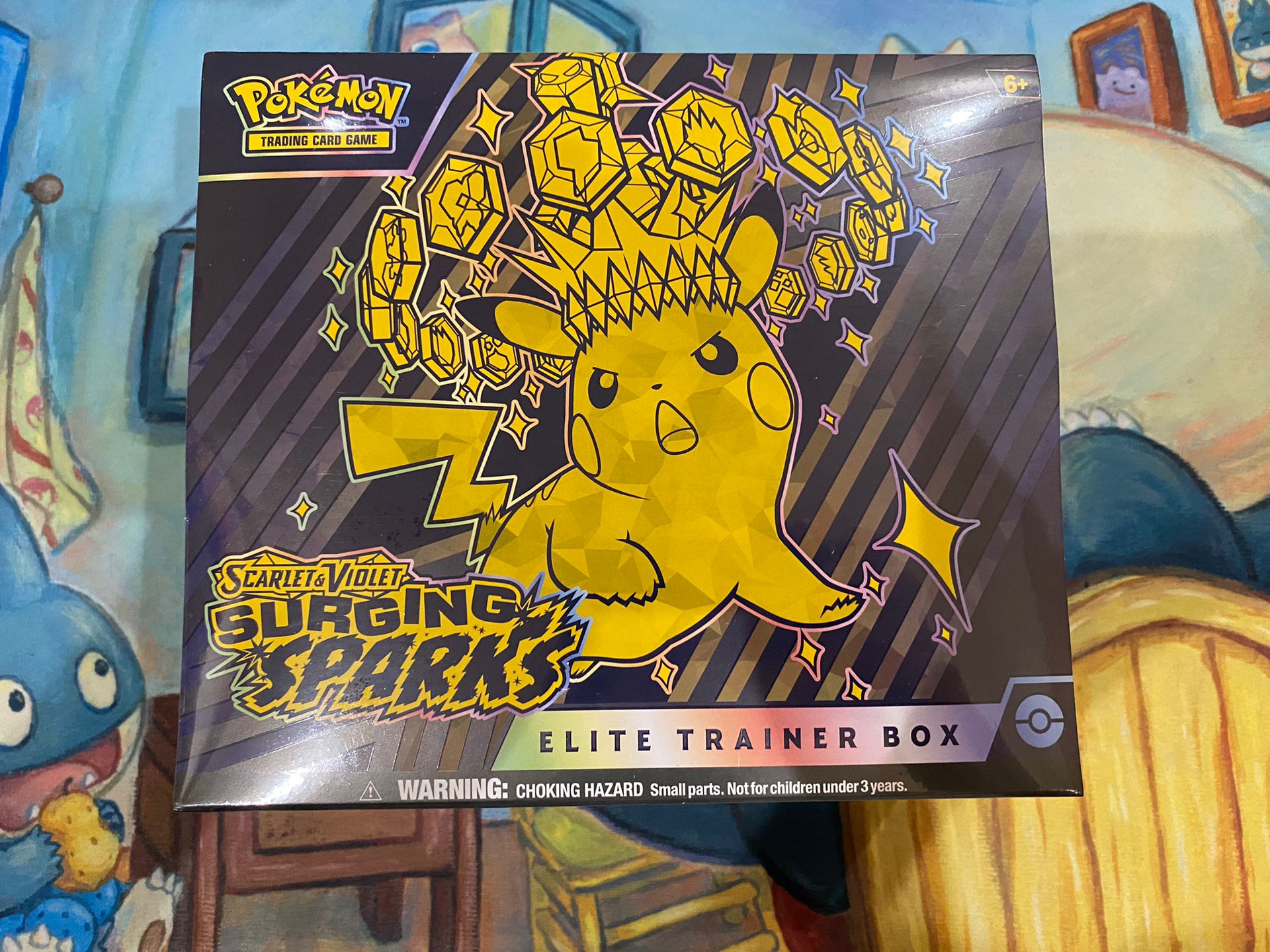 Pokémon Card TCG Surging Sparks Elite Trainer Box