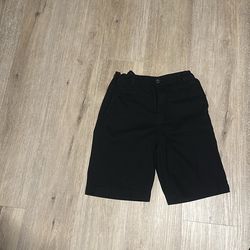 Black shorts