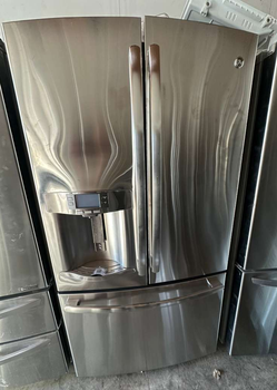 GE Stainless French Door Refrigerator w/ Ice & Water – Deal
